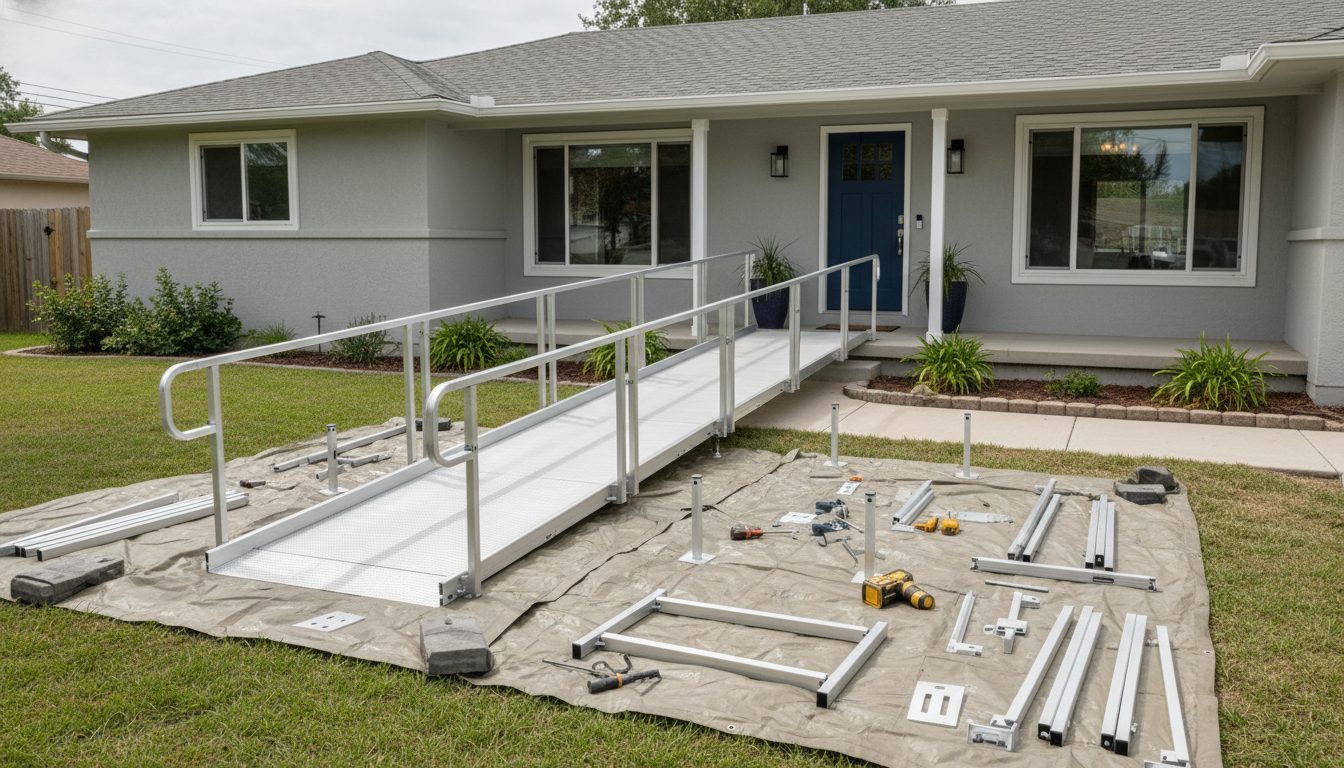 Wheelchair Ramp Installation Cost: 2026 Pricing by Material & Layout