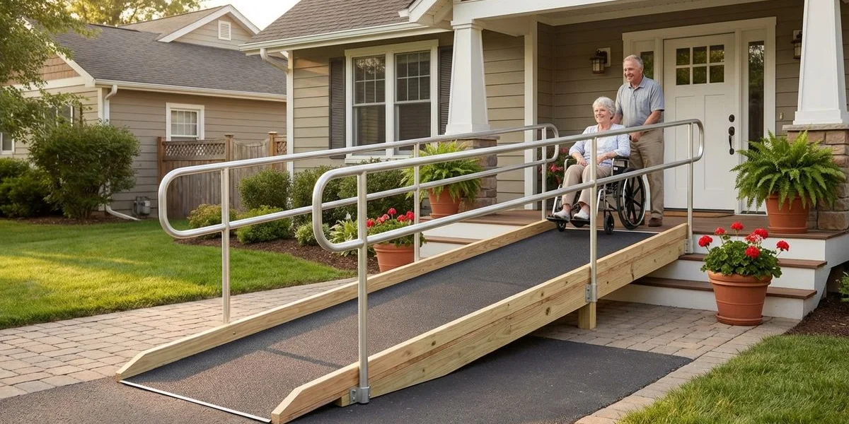 Custom Ramps and Outdoor Accessibility for Safe Aging in Place